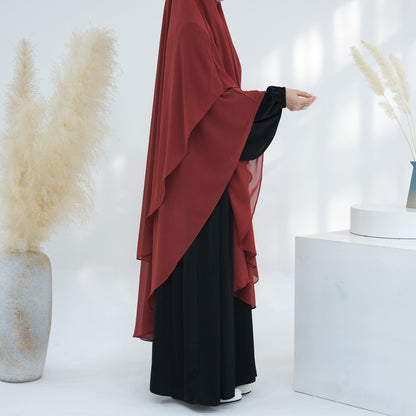Big Swing Headscarf Middle East Solid Color