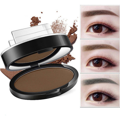Eyebrow Stamp & Stencil Kit: Waterproof Tint for Professional Brow Enhancement