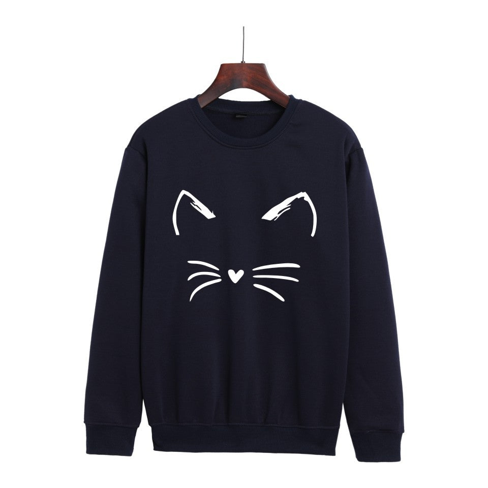 Casual Trendy Crew-neck Unisex Sweatshirt
