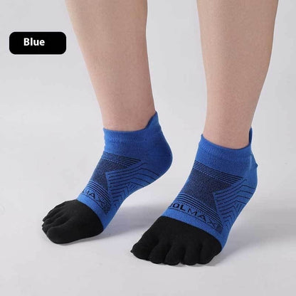 Sports Marathon Toe Socks Men