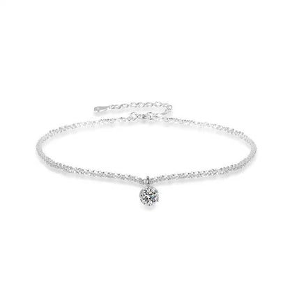 Silver New-style Ankle Chain For Women