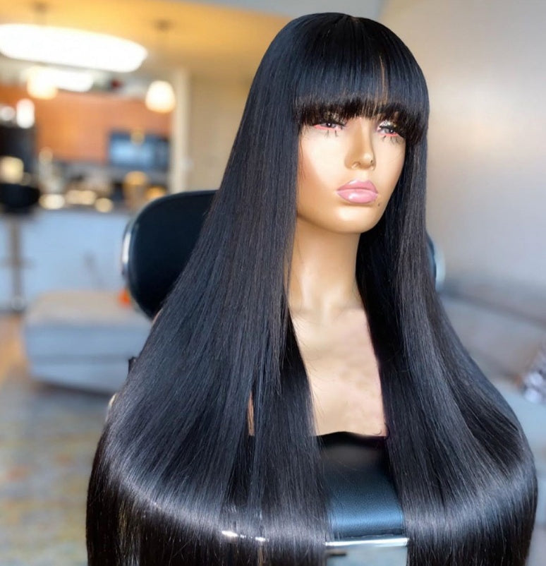 Straight Human Hair Wig