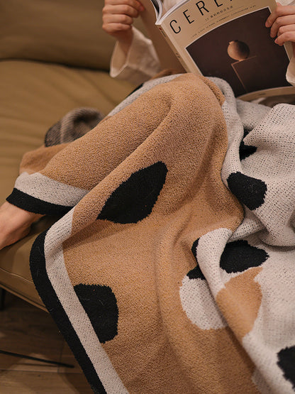 Puppy Mianmian Half Fleece Blanket Air Conditioning Leisure