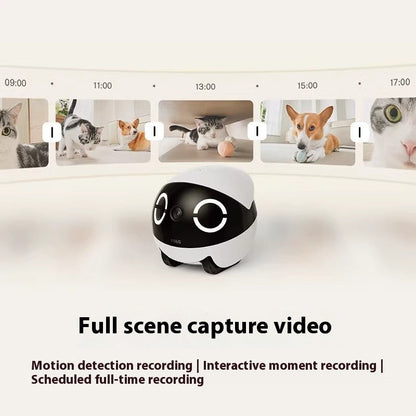 Smart Mobile Camera Wireless Cat Accompany Robot
