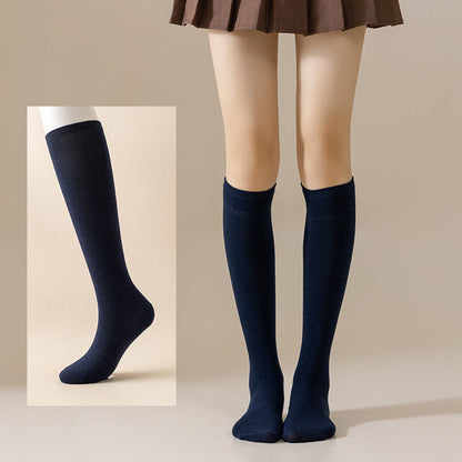 Women's Japanese-style Solid-color JK Socks