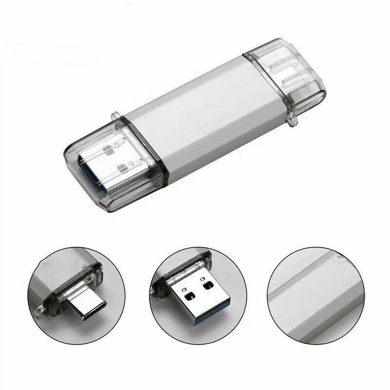 Type-C USB Flash Drive For Both Phones And Computers High-speed Large Capacity