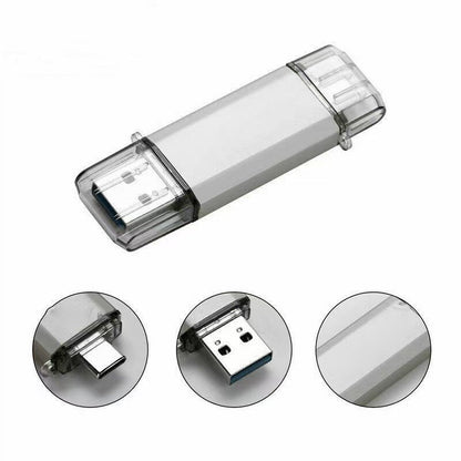 Type-C USB Flash Drive For Both Phones And Computers High-speed Large Capacity