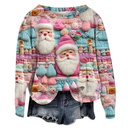 New Womens Hoodie With 3D Digital Print