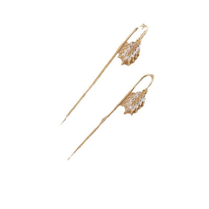 Rich Descendants Tassel Ear String Earrings