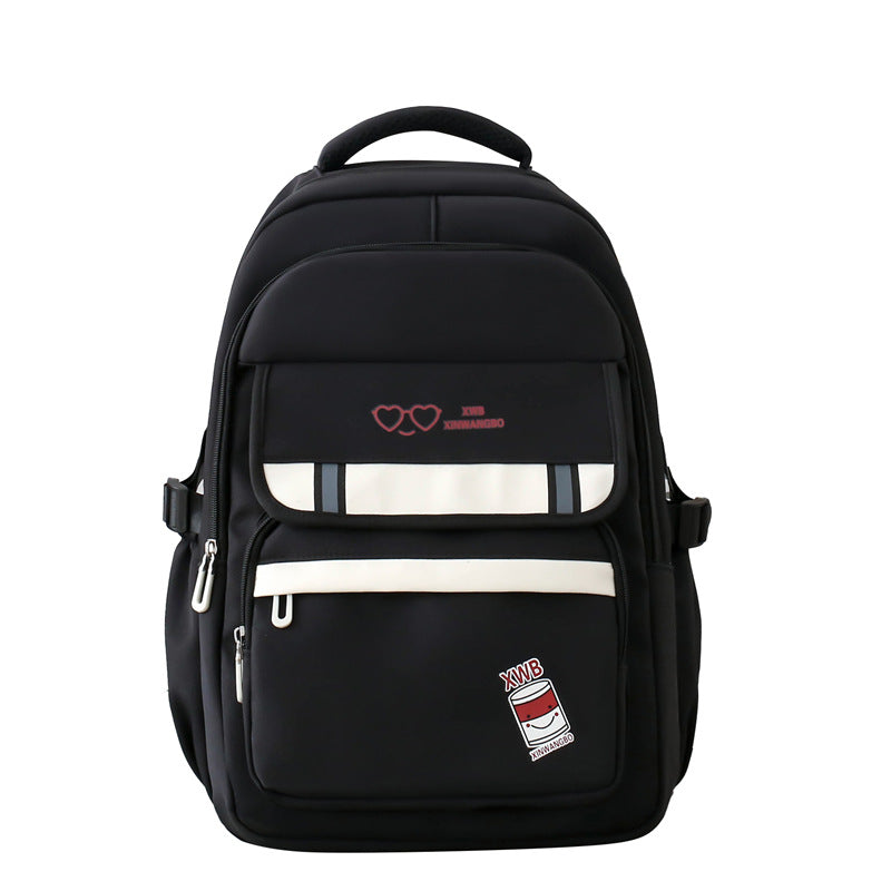 Korean Style Backpack Simple Good-looking Backpack Girls' Large Capacity
