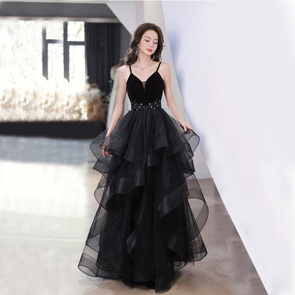 Women's Temperament Celebrity Fairy Evening Dress