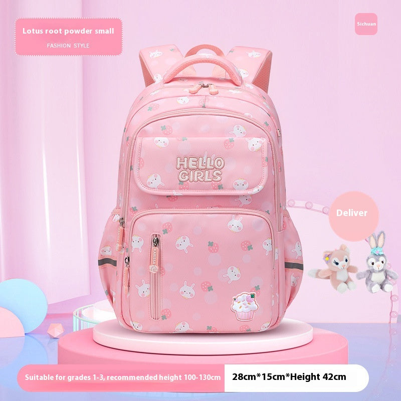 6-12-year-old Primary School Children's Backpack Large Capacity Schoolbag