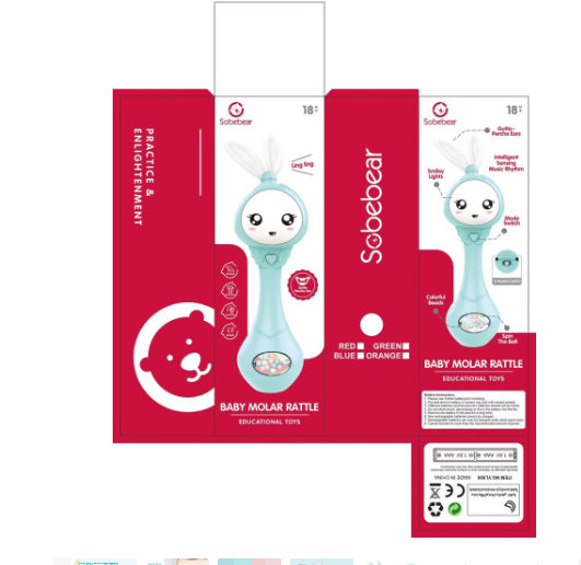 Baby educational toys can chew teether