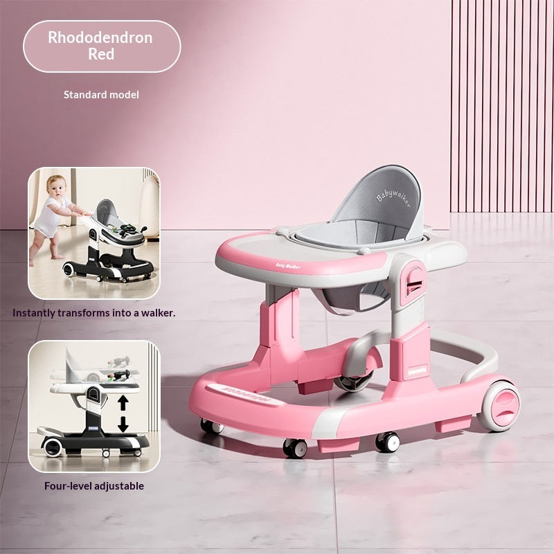 Baby Walker Lightweight Folding Multifunctional Anti-rollover