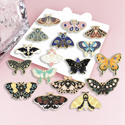 Insect-shaped Metal Badge With A Personalized Design