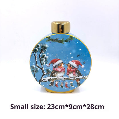 Christmas Decorations Ceramic Vase Ornaments