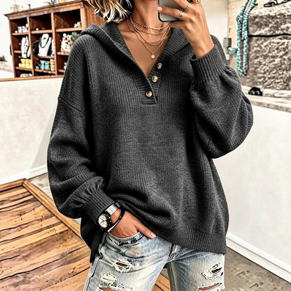 Women's Knitted New-Style Hooded Sweater