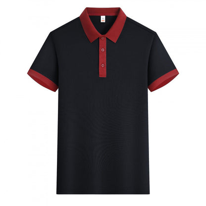 Business Summer Ice Silk Short-Sleeve T-Shirt