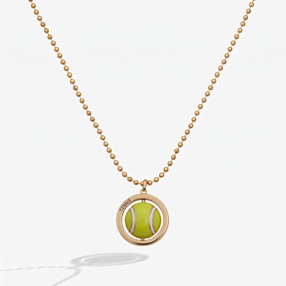 Football And Tennis Pendant Necklace For Women