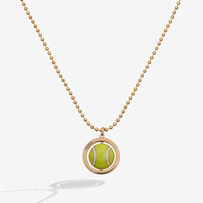 Football And Tennis Pendant Necklace For Women
