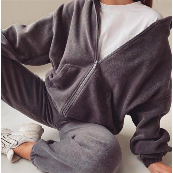 Womens Two-Piece Sportswear Sweater Set