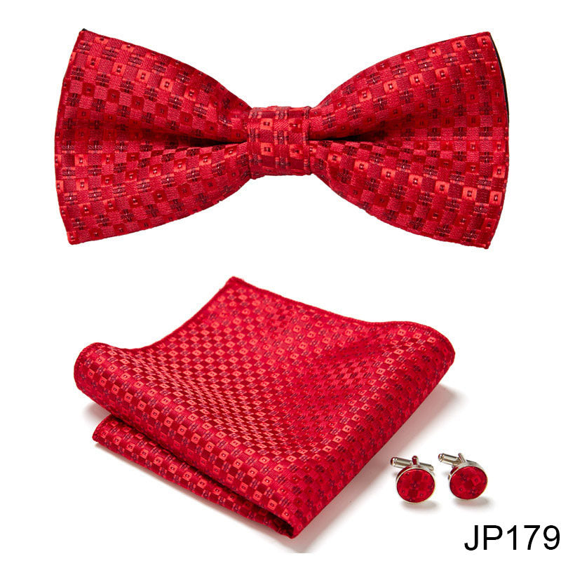 Men's Formal Suit British Korean Bow Tie