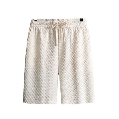 Lapel Short Sleeve Shorts Suit Young And Middle-aged Wear Fashion Trendy Two-piece Suit