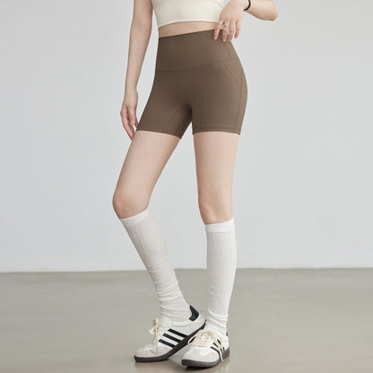 Yoga Shorts For Women High Top Sports Cycling Pants