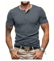 Mens Short-sleeved Top