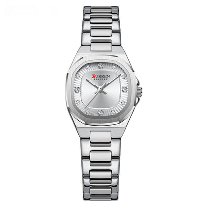 Business-Casual Womens Rhinestone Watch