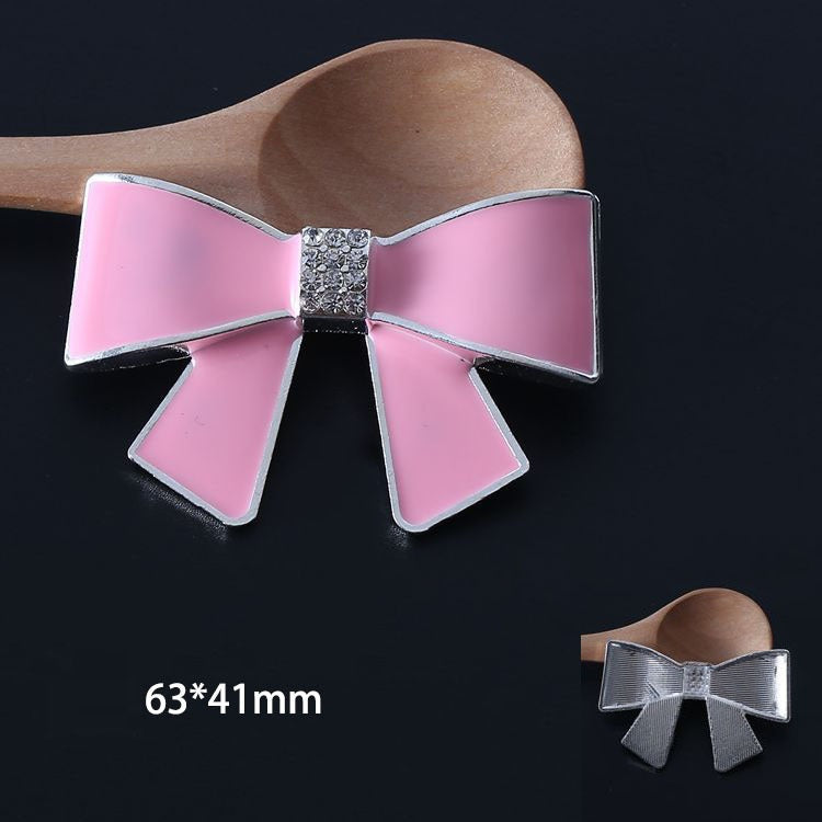 Diamond Bow-shaped Shoe Buckle Accessories Diy Phone Case Ornament Accessories
