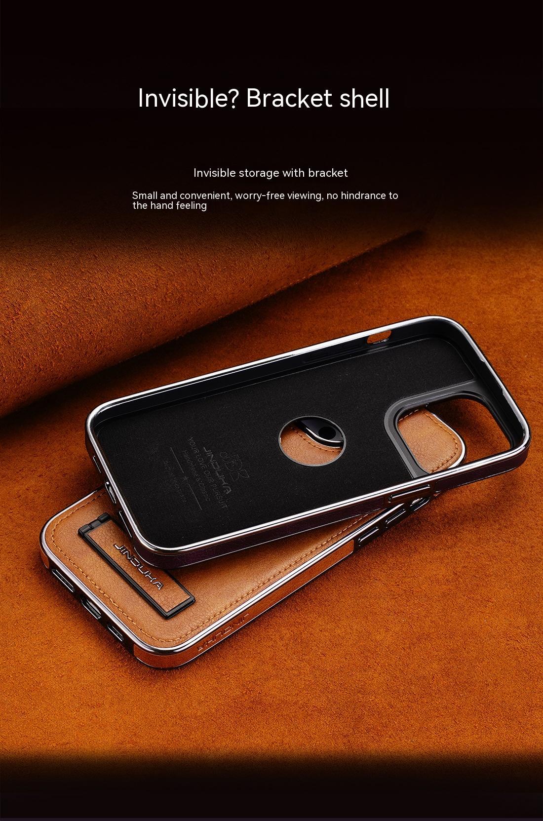 High-Grade Leather Drop-Resistant Phone Case