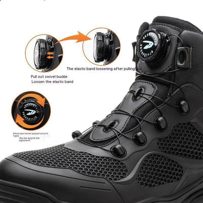 Men's Lightweight Safety Shoes - Anti-Smashing & Anti-Penetration