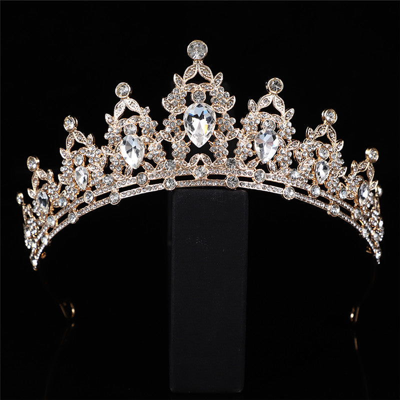 Bride Princess Crown Wedding Dress Accessories