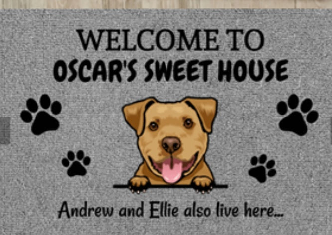 Custom Personalized Doormat