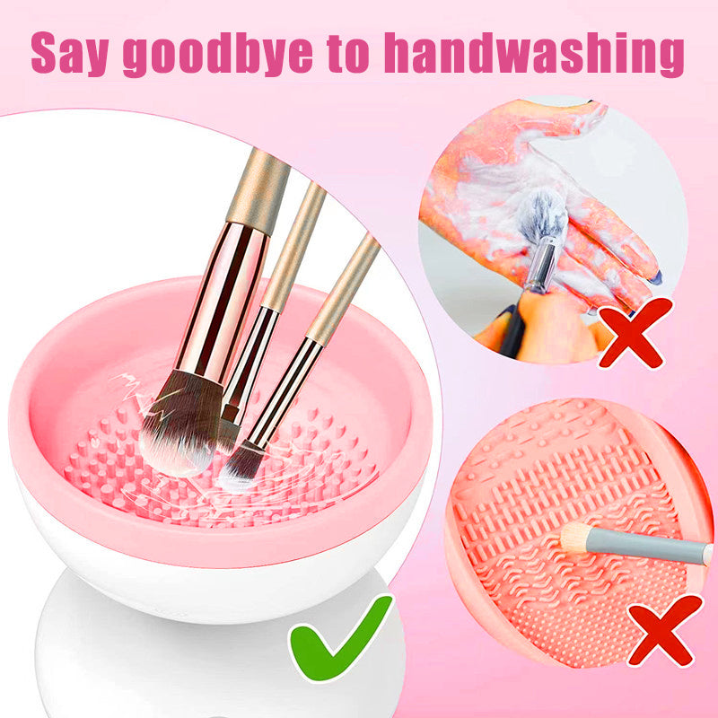USB Makeup Brush Cleaner: Electric, Automatic