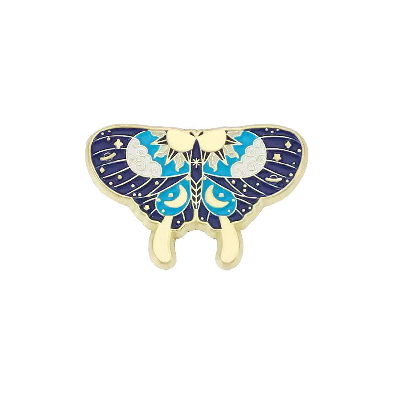 Insect-shaped Metal Badge With A Personalized Design