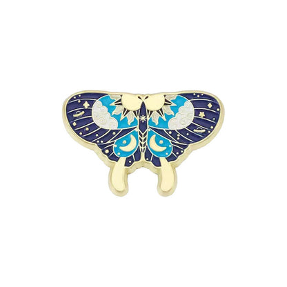 Insect-shaped Metal Badge With A Personalized Design