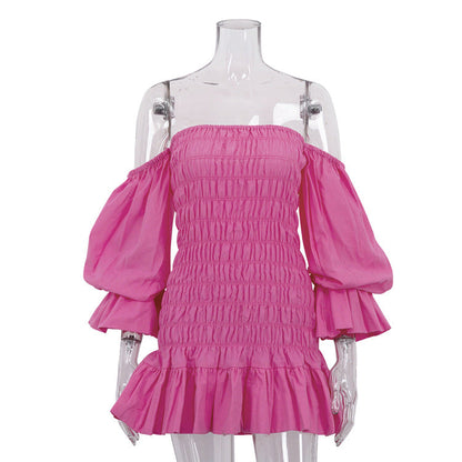 Women's Off Shoulder Tube Dress