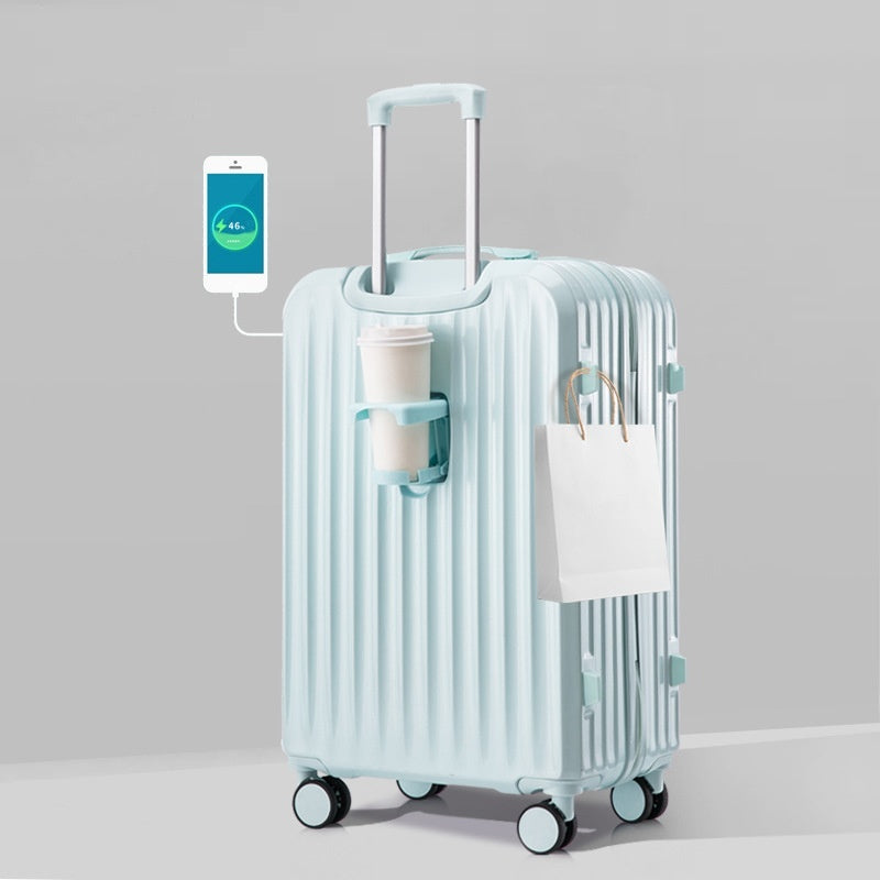 Multifunctional Quiet Multi-directional-wheel Rolling Suitcase