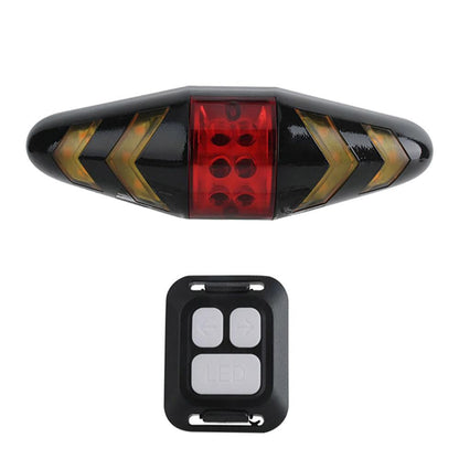 Bicycle steering lights