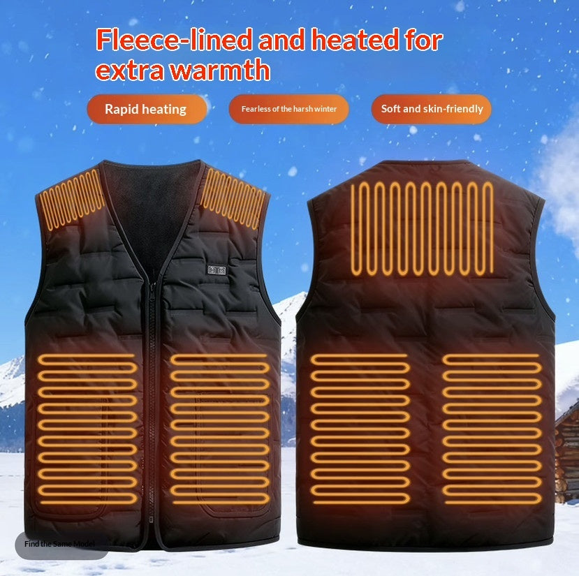 Winter Thermal Heated Clothing Electric Heating Vest