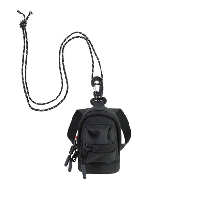 Mini Backpack with Lanyard for Men and Women