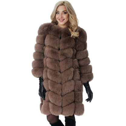 Thick Warm Fur Coat For Women