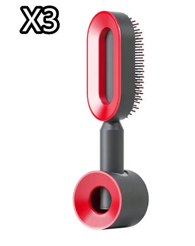 Self Cleaning Hair Brush One-key Airbag Massage