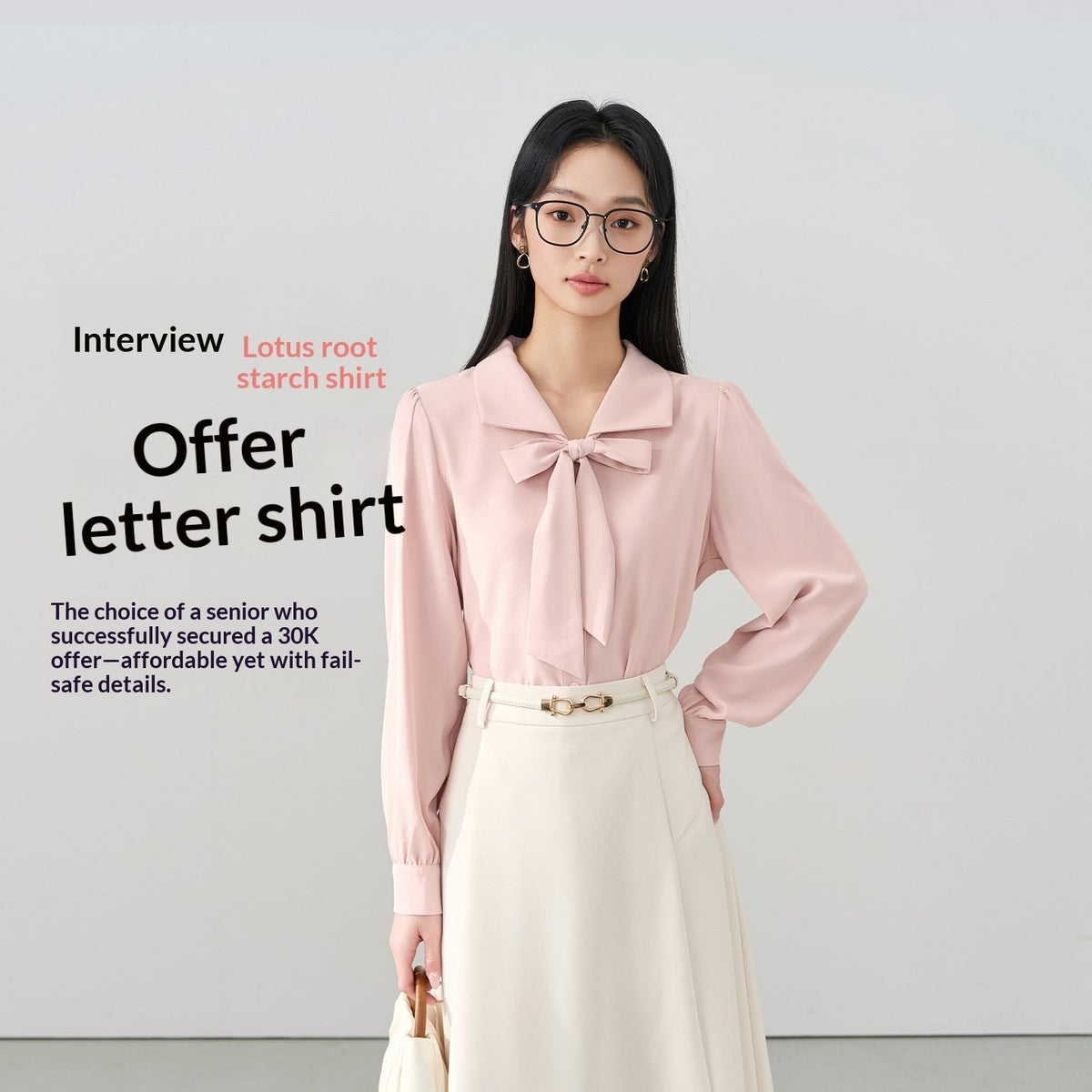 Elegant Formal Chiffon Blouse For The Office
