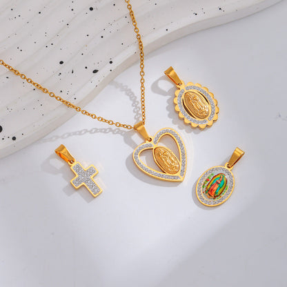 Character-shaped Mini Pendant DIY Charm Accessory