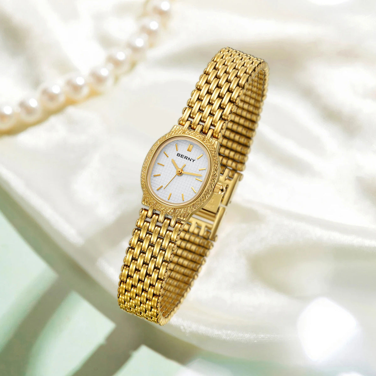 High-end Watch Women's High-grade Waterproof Niche Retro