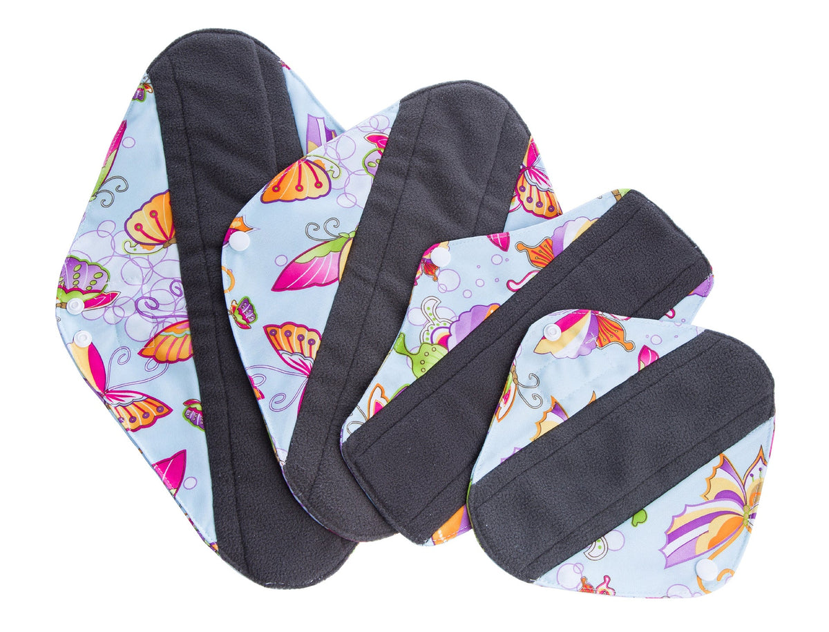 Printed Washable Sanitary Napkins, Charcoal Nursing Pads