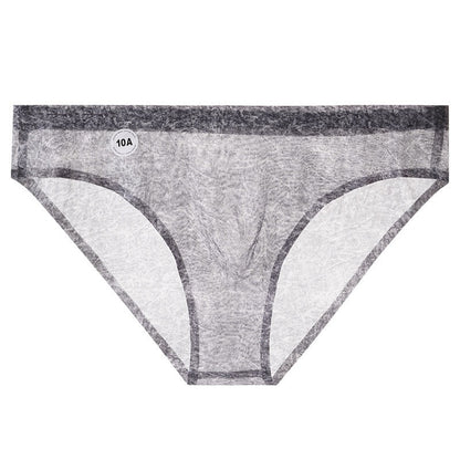 Tie-dye Print 10A Antibacterial Camellia Mens Seamless Briefs